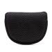 Golf Putter Cover,Mallet Putter Headcover Mesh Golf Putter Head Cover Golf Head Covers with Magic Tape for Heel Shaft RH LH fits Odyssey Works Stroke Lab,Scotty Cameron Black