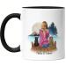 Personalized Kiddle-Design Dog Mom Mug - Perfect Gift for Dog Lovers - Black Dog Owner Cup - Buy Online on GoSupps.com