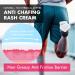 Glamza Chub Rub Anti-Chafing Cream for Smooth and Full Skin for Sports Running Hands & Feet (150ml) - Buy Online on GoSupps.com