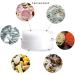 Plastic Jars Round with Black Lids 40 Pieces Mini 10g/10ml Portable Empty Clear Container for Lotion Cream Ointments Travel Make Up Storage Eye shadow Rhinestone Samples - Buy Online on GoSupps.com