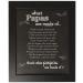 Papa Chalkboard Frame - Gift for Papa for Father's Day, Birthday, Birth of Grandchild - Made in USA