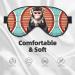 Silent Monkey Eye Mask - Soft Adjustable Nighttime Comfort for Men & Women - Black | International Shipping Available - Buy Online on GoSupps.com
