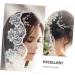 DOITOOL Hair Comb Small Side Comb Tiara Bride Hair Zinc Alloy Little Plum Blossom Hair Side Comb - Buy Online on GoSupps.com