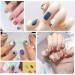 Nail Stamping Gel Polish 8 Colors Stamping Polish Red Black White Purple Blue Silver Soak Off Printed Gel UV Nail Polish Gel for Nail Stamp Plate Stamper DIY Nail Art Design - Buy Online on GoSupps.com