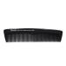 J neke Pocket Comb 55813 Carbon Comb approx. 14 cm (antistatic) compact universal hair comb fine and wide teeth beard comb (813)