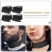 GALPADA Bande de Protection du Cou Jetable en Papier Noir 4 Rouleaux de 100 Pi ces Souple Imperm able et Extensible Usage Professionnel pour Salon de Coiffure et Barbier - Buy Online on GoSupps.com