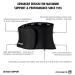 Buy Rehband 3mm Neoprene Back Support - Black X-Large | Stabilize Muscles & Improve Coordination for Men & Women - International Shipping Available - Buy Online on GoSupps.com