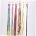 Beaupretty 7 Sets Colored Hair Rope Hair Braiding Rope Wigs Colored Braided Wigs Highlights Glitter Extensions Braid Headdress Fairy Headpiece Child Polyester To Weave Braid Rope - Buy Online on GoSupps.com
