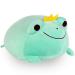 JUNERAIN Super Soft Frog Plush Stuffed Animal Cute Frog Squishy Hugging Pillow Adorable Frog Plushie Toy Gift for Kids Toddlers Children Girls Boys Baby Cuddly Plush Frog Decoration 30cm Mint Green 30cm