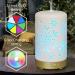 Earnest Living Eile Oil Diffuser - White Ceramic 100ml Aromatherapy Humidifier with Timer & Auto Shut-Off | Perfect for Home & Office | Christmas Snowflake Design - Buy Online on GoSupps.com