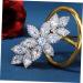 FRCOLOR Diamonds Hair Clip hair clip Crystal hair bride clip french barrette rose hair bride hair clip women hair barrettes wedding Big Claws Miss Bridal Rhinestones Hair Clip - Buy Online on GoSupps.com
