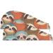 Colorful Sloth Hair Towel 2 Pack Super Absorbent Quick Dry Hair Turbans for Women & Girls | Hair Drying Solution - Buy Online on GoSupps.com