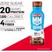 Muscle Milk Genuine Protein Shake Vanilla Creme 11.16 Fl Oz Bottle & Zero Protein Shake Chocolate 20g Protein Zero Sugar - Buy Online on GoSupps.com