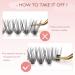 20D Volume Cluster Lash Extensions 240pcs | C Curl 0.07mm Thickness | 10-14mm Mix Lengths | Individual Cluster Lashes for Underlash Application - Buy Online on GoSupps.com