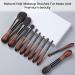 Natural Goat Hair Makeup Brushes Set - Professional & Soft Travel Brushes for Makeup Artists - Buy Online on GoSupps.com