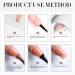 Double Rhythm Gel Polish | 15ML Sheer Neutral Milky White Jelly Nail Art - DIY at Home - Buy Online on GoSupps.com