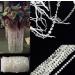 Acrylic Clear Crystal Beads Diamond Garland Strands - 2 Pack of 99 Ft/33 Yards for DIY Doorway Curtain Wedding Party Decorations - Buy Online on GoSupps.com