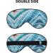Coastal Fishing Net Eye Mask - Soft Breathable Sleep Patch for Women | Perfect for Travel & Relaxation - Buy Online on GoSupps.com