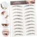 FOMIYES 48 Pcs Eyebrow Stickers Transfer Eyebrows Tool Imitation Eyebrow Sticker Eyebrow Trimming Cejas 3d - Buy Online on GoSupps.com