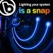 Brightz LED Bike Tire Lights Orbit 2-Pack Blue - Kids Christmas Gift for Ages 5-14 - Buy Online on GoSupps.com