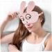 Didiseaon Pink Plush Blindfold Sleep Mask - Comfortable & Stylish Eye Cover for Restful Sleep - Buy Online on GoSupps.com