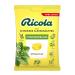 Ricola lemon balm 75g bag Swiss herbal candy with 13 Alpine herbs & refreshing lemon taste sugar-free 1 x 75g vegan