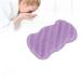 Konjac Facial Sponge Cleaner Sponge Made of Vegetable Fiber Clay Sponges for Normal Sensitive Skin Dirty Peeling Bathroom Sponge Dry Condition Long Wave (Lavender Violet)