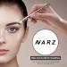 NARZ Professional Slanted Tweezer for Ingrown Hair - Stainless Steel Precision Tweezers for Facial Hair Removal - 1 Piece - Buy Online on GoSupps.com