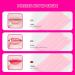 Paitok Disposable Lip Brush - 200 Pieces Lip Applicator for Lipstick Lip Gloss & Concealer - Pink Red Makeup Tools - Buy Online on GoSupps.com