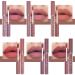 6pcs Matte Liquid Lipstick Set - Nude Lipstick Makeup Kit for Women - Waterproof Velvet Lip Gloss - Long-Lasting Non-Stick Cup - Set B - Buy Online on GoSupps.com