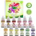 DecorRom Soap Fragrance Oil - 12 Liquid Soap Scents Set for Bath Bomb Making Soap Making Supplies - Concentrated Food Grade Soap Flavour Bath Bomb Scents for Cosmetic Crafts - 10ml/0.35oz Each - Buy Online on GoSupps.com