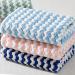 5pcs Super Absorbent Stripes Dish Cloths Reusable Kitchen Towels for Effective Clean Kitchen Bathroom - Buy Online on GoSupps.com