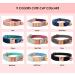 Cat Collar Personalised with Name Tag and Phone Number Engraved for Kitten Puppy (Velvet Rose Gold) - Buy Online on GoSupps.com