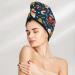 Shop Holiday Christmas Cookies Microfiber Hair Towel - Soft Absorbent & Quick-Dry Cap for Long Curly Thick Hair - Buy Online on GoSupps.com