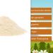 Buy Almond Flour 1kg - Gluten-Free Finely Ground from Blanched Almonds - High Protein Natural Flour for Baking - Nut Fox - Buy Online on GoSupps.com