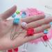 50 Animal Pattern Diaper Pins - 2.4 inch Stainless Steel Nappy Pins for Baby Cloth Diapers - Buy Online on GoSupps.com