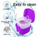 Denture Case Orthodontic Dental Retainer Box False Teeth Storage Container Dentures Container with Filter for Home & Travel Purple - Buy Online on GoSupps.com