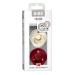 BIBS Colour Baby Pacifier 2-Pack | Made in Denmark | BPA Free | Natural Rubber Latex | Size 2 (6-18 Months) | Ivory/Ruby - Buy Online on GoSupps.com
