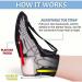 Plantar Fasciitis Night Sock & Brace - Relief for Men & Women | Foot Stretcher & Splint for Effective Pain Relief - Buy Online on GoSupps.com