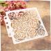 TEHAUX 20 Pcs Drawing Templates Drawing Stencils Painting Templates S88 Lace Ruler Spray - Buy Online on GoSupps.com