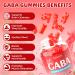 GABA Gummies 1000mg for Kids & Adults Chewable GABA Supplements with L Theanine 5-HTP Ashwagandha Vitamins B6 B12 D3 for Calm & Zzz Sugar-Free/Vegan Strawberry Flavor 60 Count Strawberry 60 Count (Pack of 1) - Buy Online on GoSupps.com