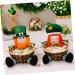 Mikinona Basket Irish Day Candy Basket Storage Shelving Storage Shelves Candies Party Favors Holder Household Trick 20.00X18.00X9.00CM Picture 1 - Buy Online on GoSupps.com