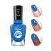 Sally Hansen Miracle Gel Nail Polish - Shade Byte Blue 629 - Long-Lasting Formula - Packaging May Vary - Buy Online on GoSupps.com