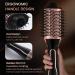 Dual Voltage Hair Dryer Brush PRITECH Hot Air Brush 110V-120V/220V-240V Ionic 1000W Blow Dryer Brush 4 in 1 Styler One Step Volumizer Styling Brush for Straight and Curling Hair Salon - Buy Online on GoSupps.com