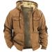 Hanxiulin plush jacket oversize warm lined fleecemantel men wool coat long hood fleece jacket loose slim causal sweat jacket men's coat elegant men's winter coffee xxl