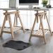 Anti Fatigue Standing Mat by DAILYLIFE  Comfort Standing Desk Mat  Ergonomic Stand Up Mat with Massage Ball  Soft & Durable Floor Mat for Workplace  Office  Home (Large  Black) Pattern 1 - Buy Online on GoSupps.com