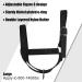 Nylon Livestock Cattle Keepers - Adjustable Chin & Throat Snap Holder for Horses Cows & Calves | Heiber Outdoors Training Accessories - Black - Buy Online on GoSupps.com