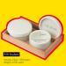 MEEDEN Ceramic Palette Cups - 2Pcs Porcelain Artist Paint Palette Cups with Lid and Beech Wood Tray for Oil Painting - Solvent and Oil Container - Buy Online on GoSupps.com