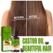 Castor Hair Oil for Hair and Scalp 60 ml Hair Oil Against Hair Loss to Stimulate Hair Growth and Care of the Scalp with Castor Oil Hair Oil Stimulates Hair Growth - Buy Online on GoSupps.com