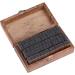 Estone 70pcs/set Wooden Box multipurpose Number Alphabet Letter Wood Rubber Stamp New - Buy Online on GoSupps.com